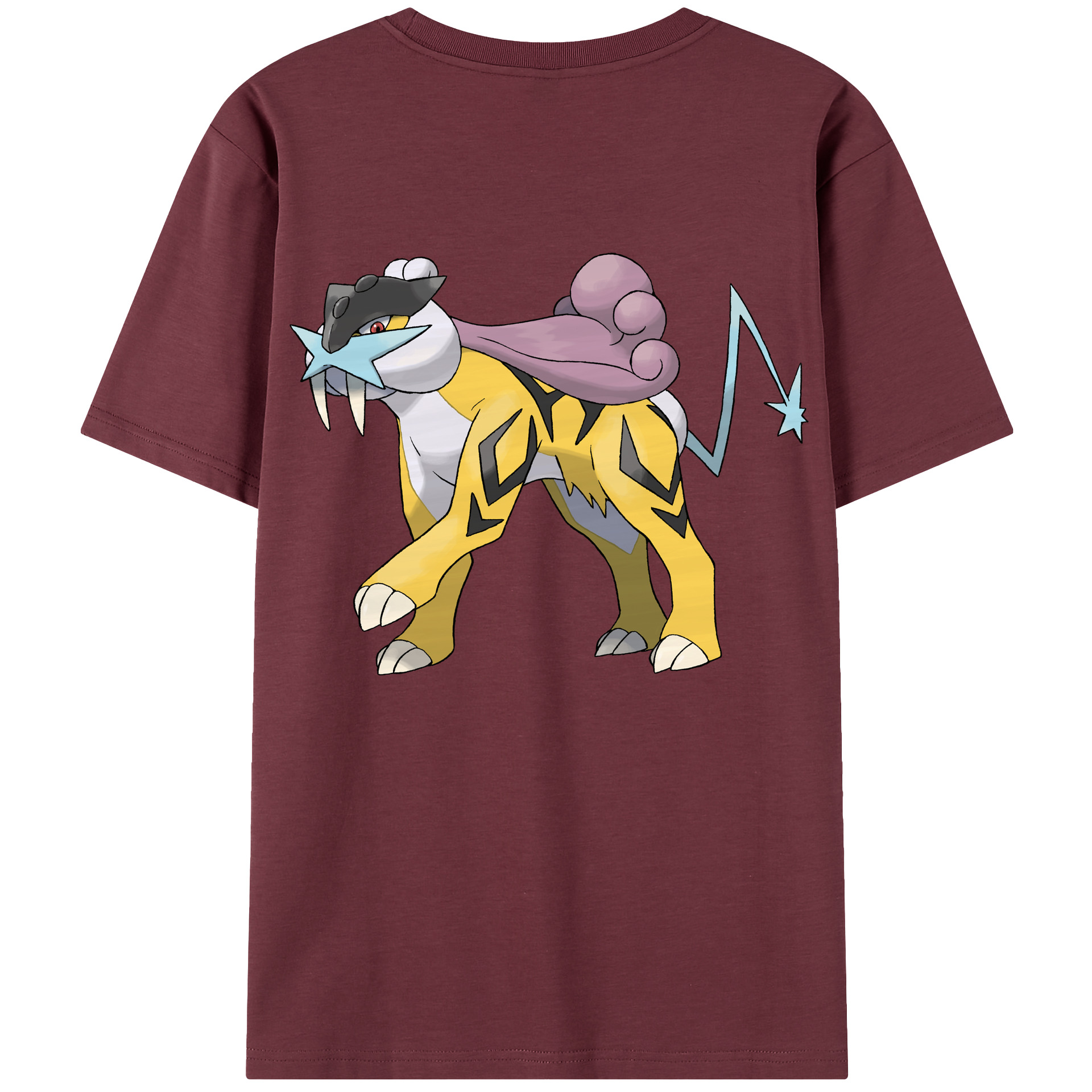 （画像用） ポケットモンスター Pokémon 綿100％半袖Tシャツ（背面プリント）